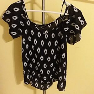 Off the shoulder shirt